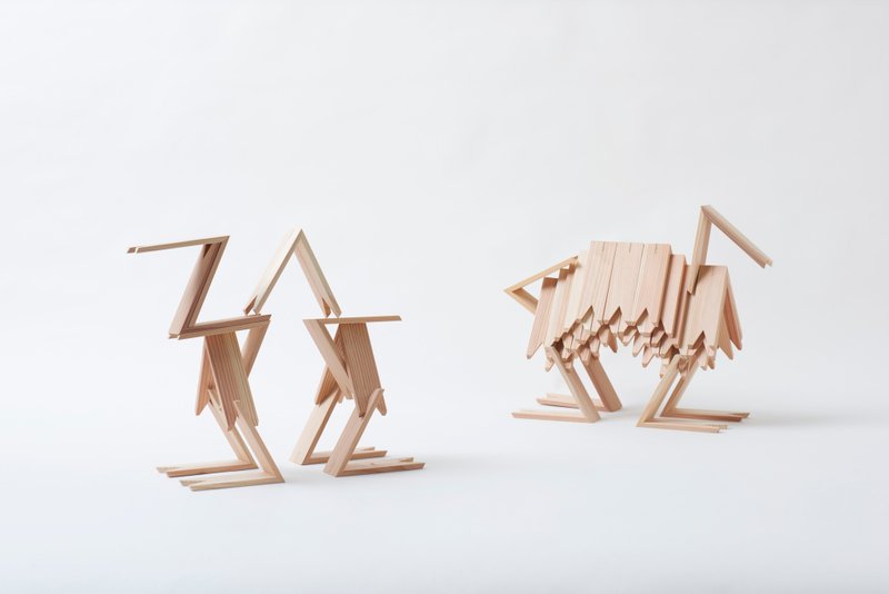 つみき‐13ピース - 擺飾/家飾品 - 木頭 