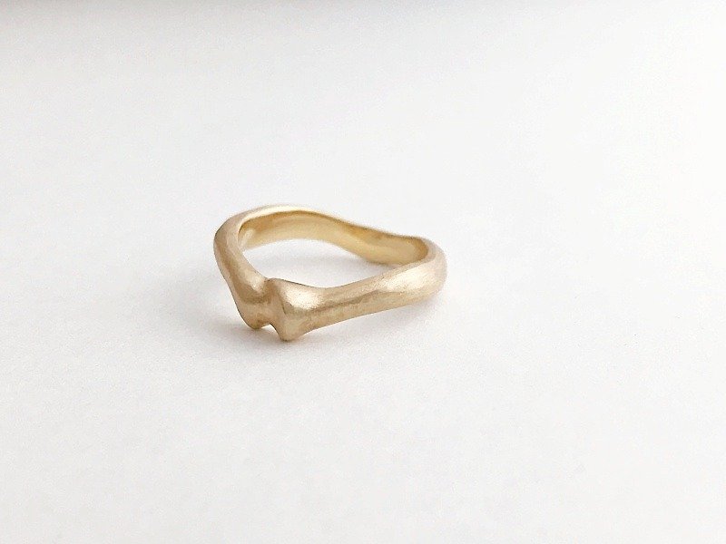 【10Kt gold】naegi : ring - แหวนทั่วไป - โลหะ สีทอง