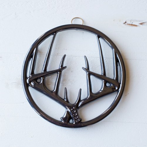 American LODGE Antler Shaped Cast Iron Enamel Insulation Pot Holder-2  Colors Available - Shop LODGE Place Mats & Dining Décor - Pinkoi