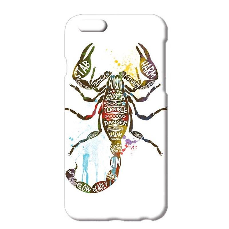 [IPhone Cases] scorpion / white - Phone Cases - Plastic White