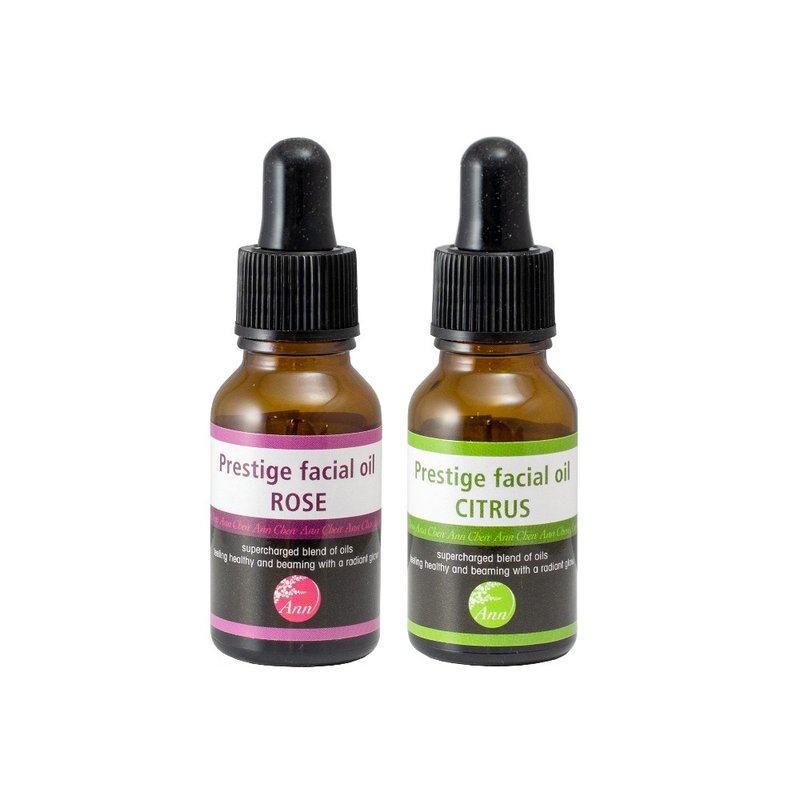 Face and eye area revitalizing pure oil 15ml rose/fruity fragrance - Essences & Ampoules - Essential Oils Pink