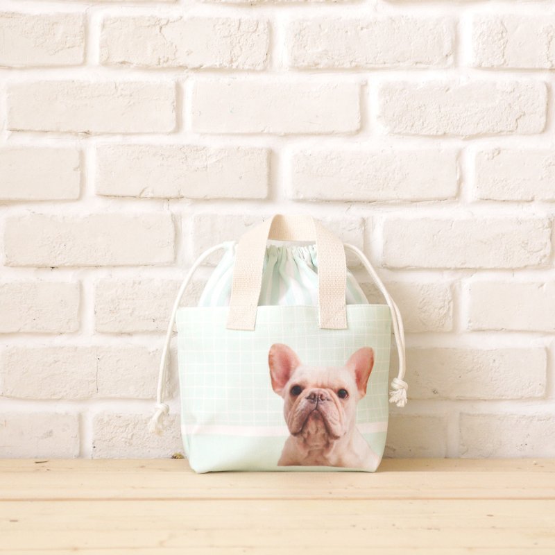 Customized Pet lunch bags - กระเป๋าถือ - ผ้าฝ้าย/ผ้าลินิน 