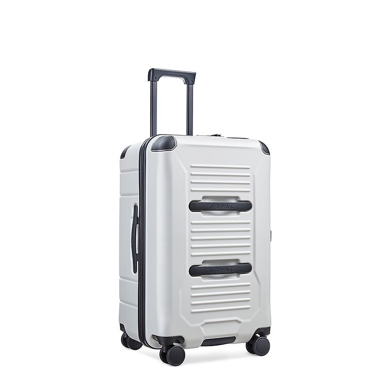 AZPAC | Trucker 2.0 26-inch explosion-proof brake suitcase ivory white - กระเป๋าเดินทาง/ผ้าคลุม - วัสดุอื่นๆ ขาว