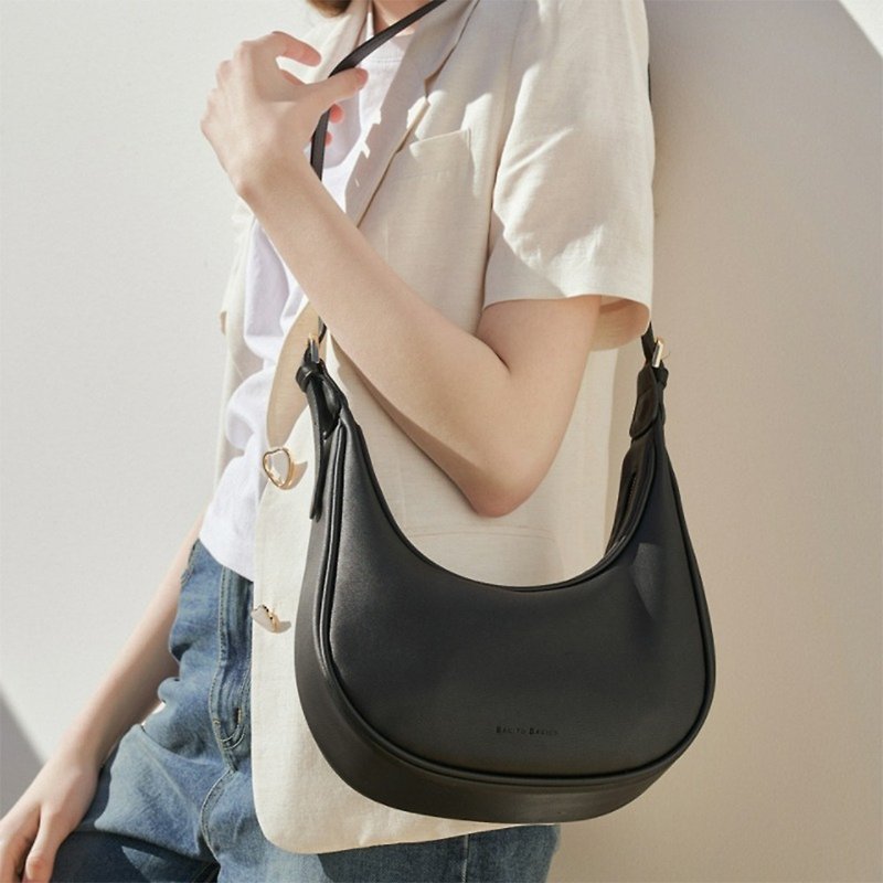 Bag to Basics Korean ORR bag (BLACK) - Messenger Bags & Sling Bags - Faux Leather 
