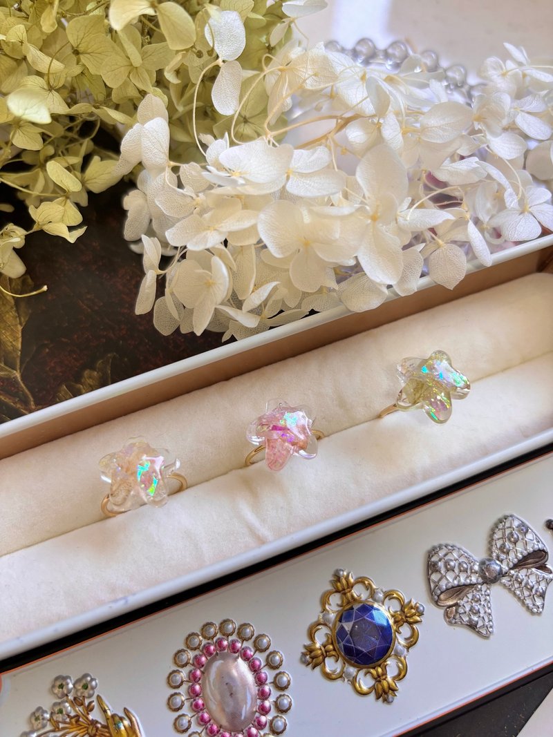 聖誕星星糖戒指 - 戒指 - 其他材質 