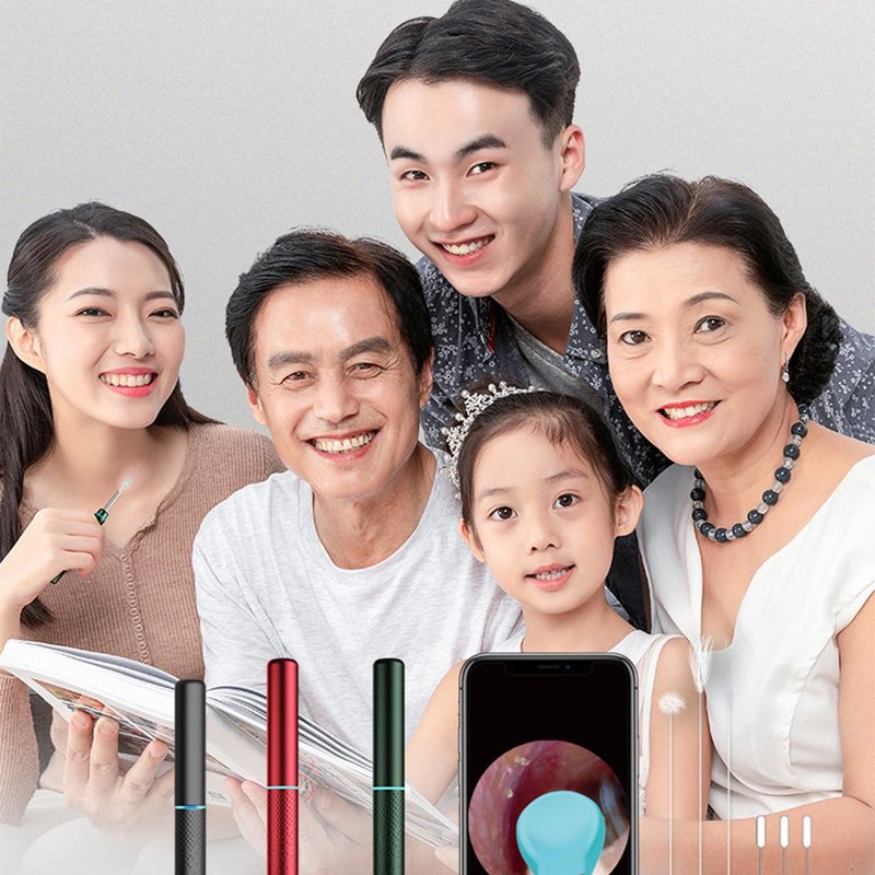 【聖誕特惠-免運】家用可視挖耳勺采耳掏耳朵神器禮物/bebird - 其他 - 其他材質 