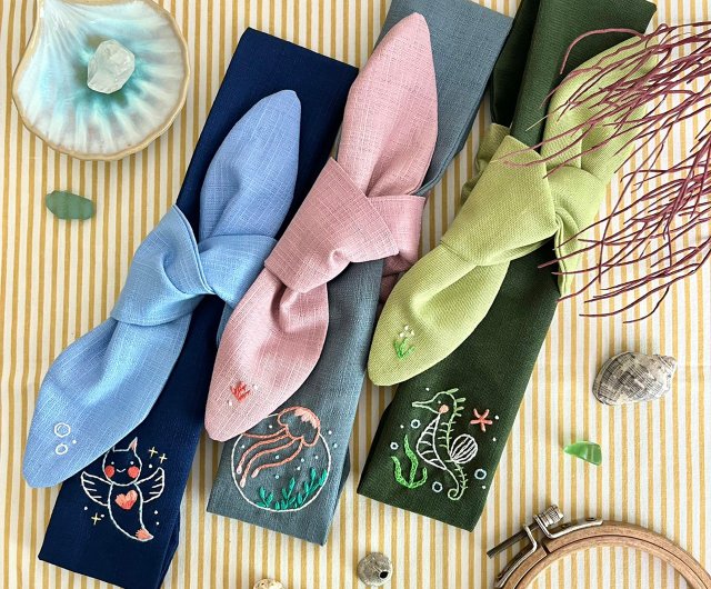 45rpmイエロー ノースリーブポロシャツ タツノオトシゴ刺繍 45rpmイエロー ノースリーブポロシャツ タツノオトシゴ刺繍（4