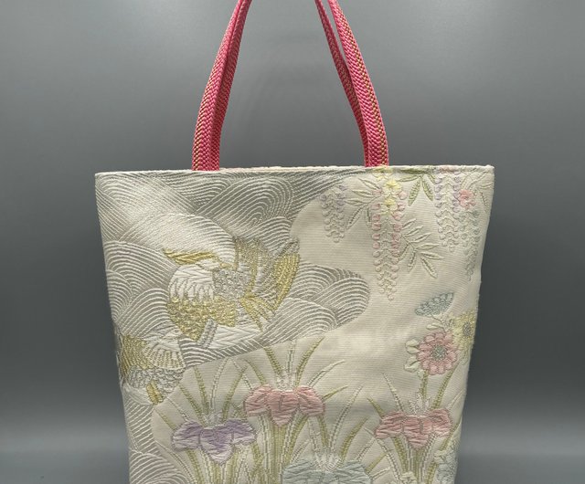 オーダー出品＊専用＊着物帯リメイクトートバッグ 02ea315a81c497cb134db2e0fd7534