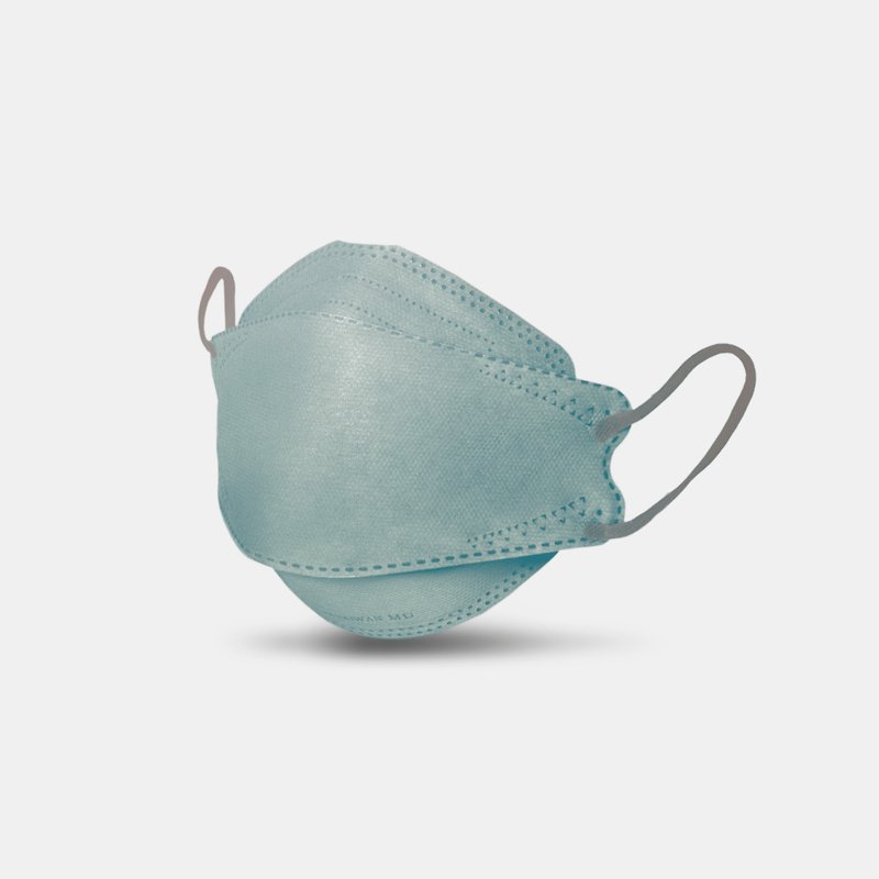 其他材質 口罩/口罩收納套 綠色 - Sofara舒芙氧 成人4D立體醫療口罩-藍綾綠湖款(20入)