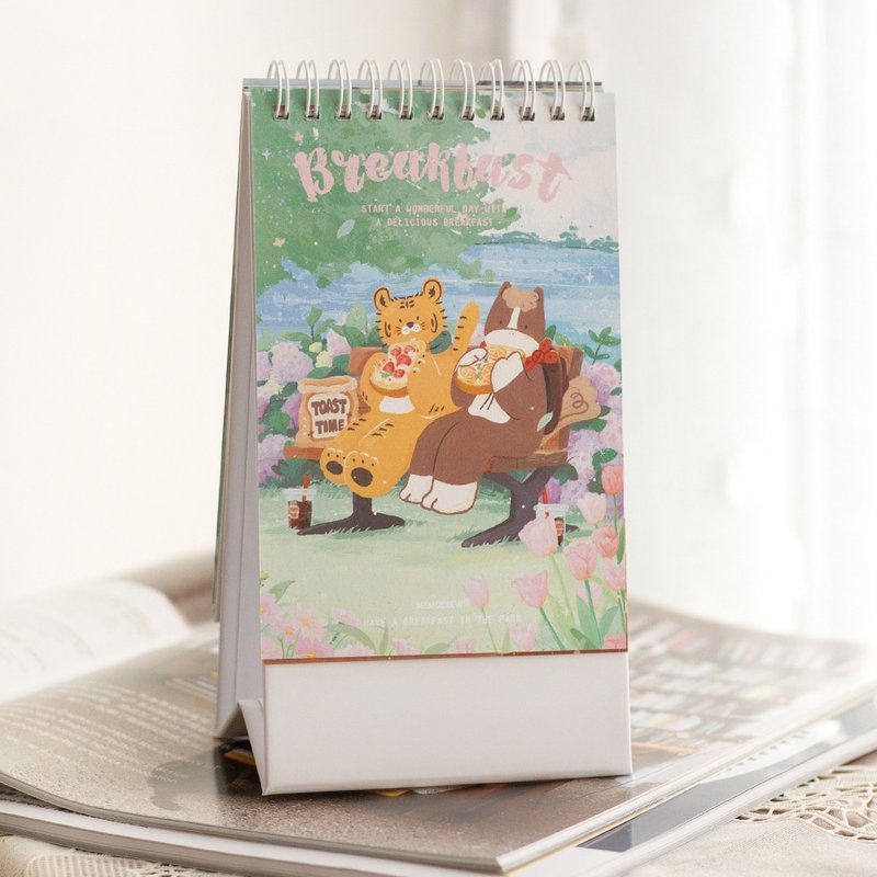 PONGPONGFU | 2026年台歷 (翻頁款) - 日曆/月曆/年曆 - 紙 