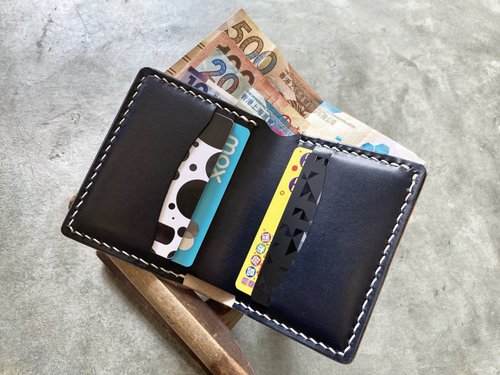 港產皮革｜Leatherism Handmade Products 對摺6咭位短夾 好好縫 皮革材料包 銀包 義大利 植鞣 DIY 短錢包