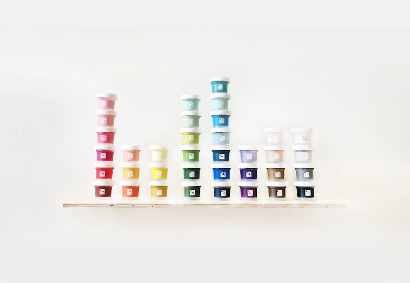Environmentally friendly ink for cloth - single can purchase (36 colors of general colors + 9 colors of special colors are optional) - วาดภาพ/ศิลปะการเขียน - สี หลากหลายสี