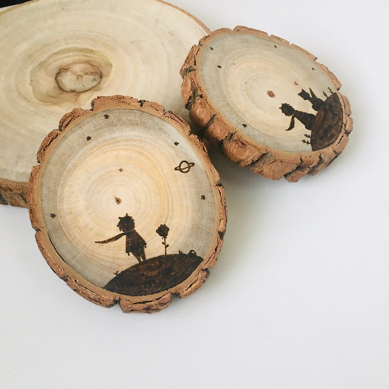 Wood water absorbent Coaster－The Little Prince