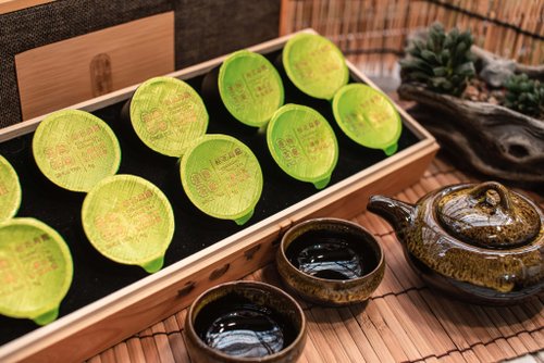 雨曦 覓境桂花烏龍真空膠囊松木禮盒(伴手禮附提袋)季節限定