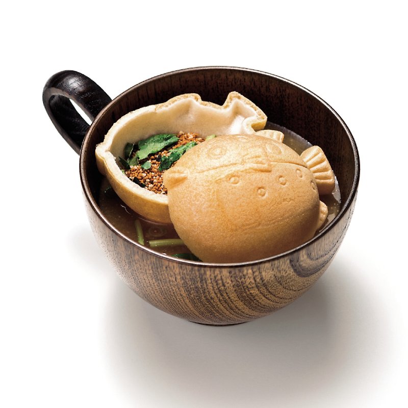Fugu-shaped miso soup Monaka Omisoshiru / Minimum order quantity is five - เครื่องปรุงรสสำเร็จรูป - วัสดุอื่นๆ หลากหลายสี
