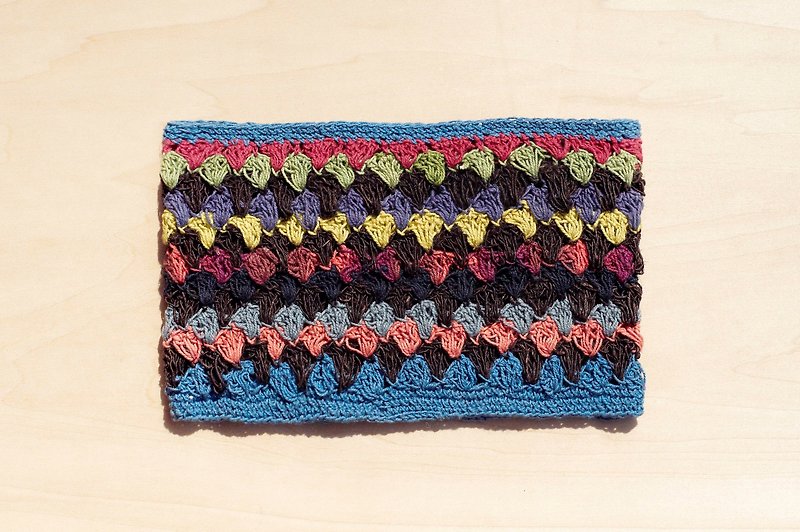 Valentine hand woven cotton hair band / braid hair accessories colorful hair bands - colored geometric patterns (a handmade limited edition) - เครื่องประดับผม - ผ้าฝ้าย/ผ้าลินิน หลากหลายสี