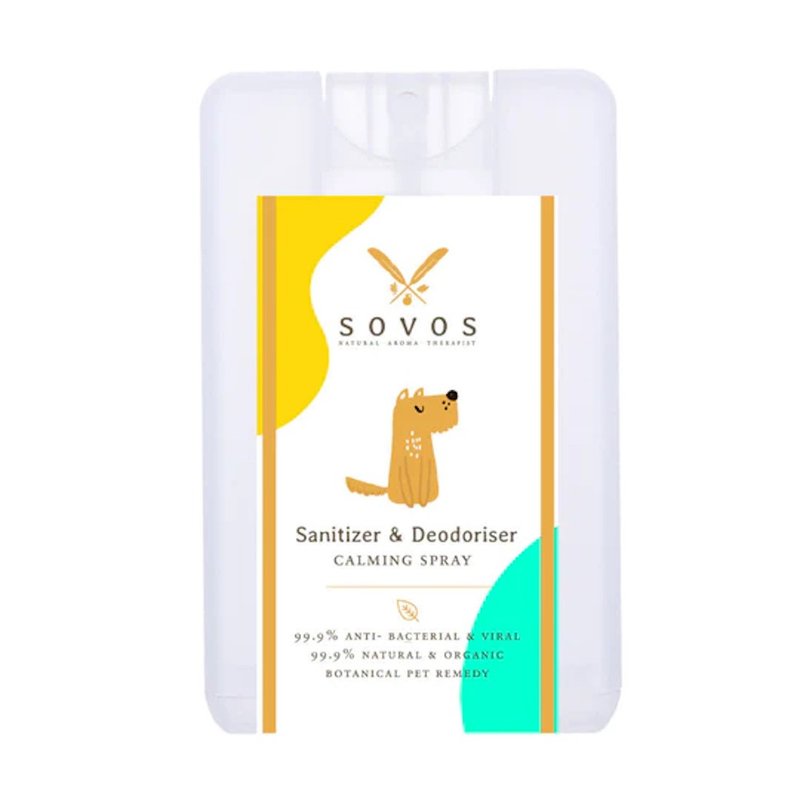 Organic Travel Spray for Dogs - Deordorize & Sanitize - ทำความสะอาด - น้ำมันหอม หลากหลายสี