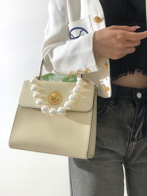 日本直送 名牌中古包 】CELINE セリーヌ スターボール レザー