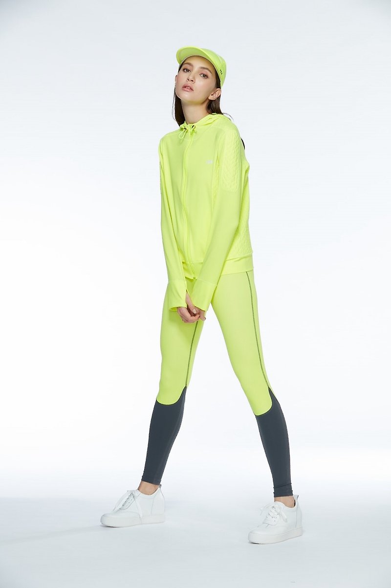 Polyester Women's Casual & Functional Jackets Yellow - HOII Windbreaker - Women - Yellow