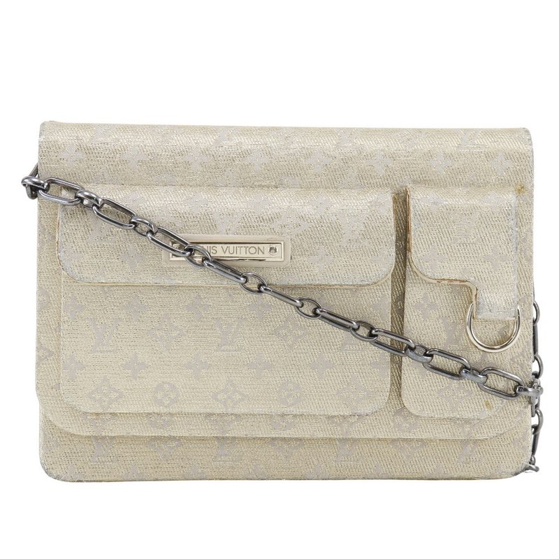 【日本直送】ルイ・ヴィトン LOUIS VUITTON モノグラムシャイン ショルダーバッグ  × モノグラムシャイン AS0092 レディース【中古】 - 側背包/斜背包 - 真皮 金色