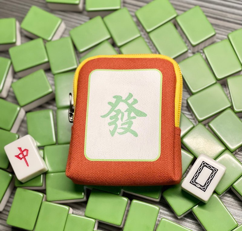 Mahjong coin purse - Coin Purses - Cotton & Hemp 