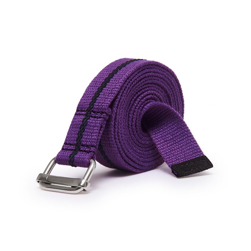 25mm Narrow Eco-Friendly Anti-Slip Yoga Rope (6 feet 183cm) - เสื่อโยคะ - ผ้าฝ้าย/ผ้าลินิน หลากหลายสี