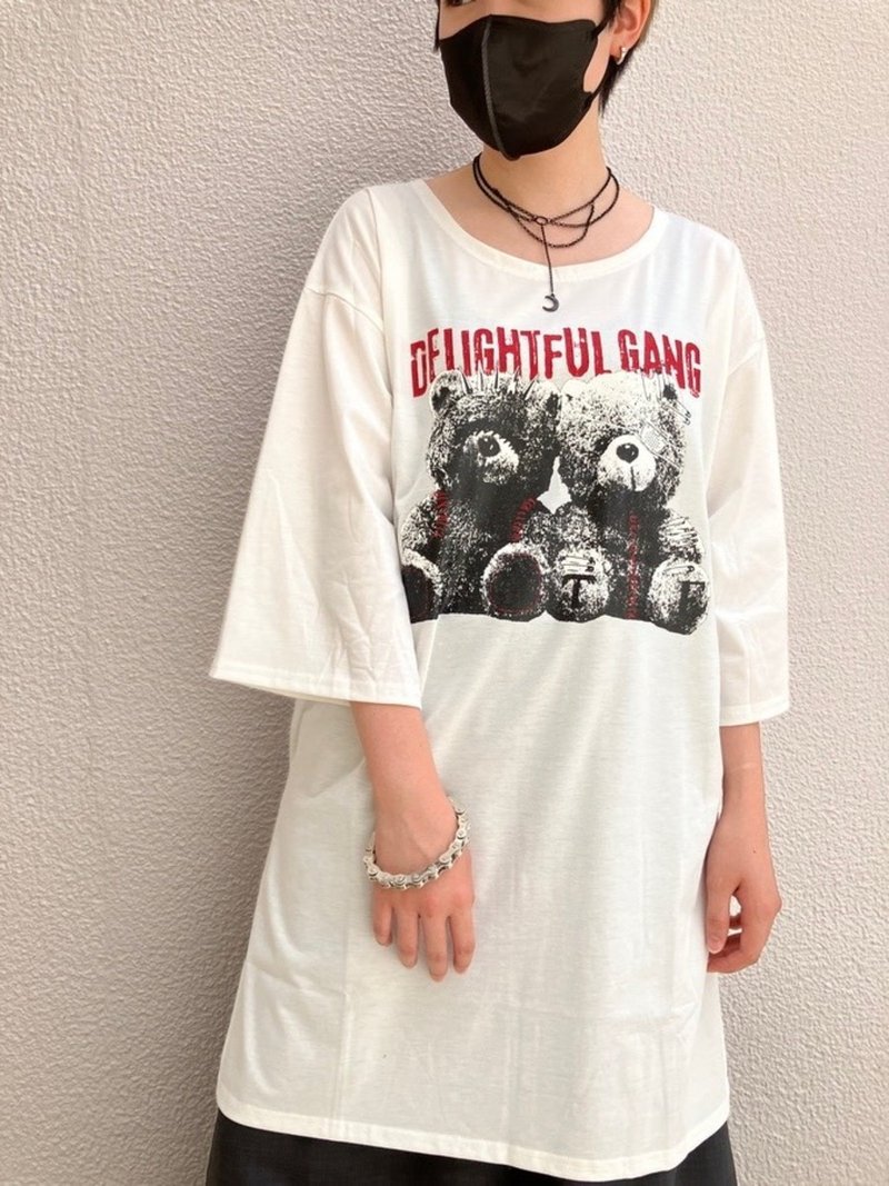 チェーンブレスレット/シルバー/ブラック/Fサイズ/hellcatpunks/hcp-ac-0229 - 手鍊/手環 - 銅/黃銅 銀色