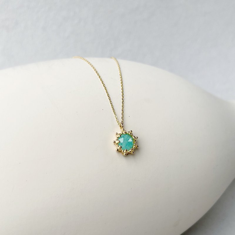 Big Sunshine Tianhe Stone Necklace - Necklaces - Gemstone 