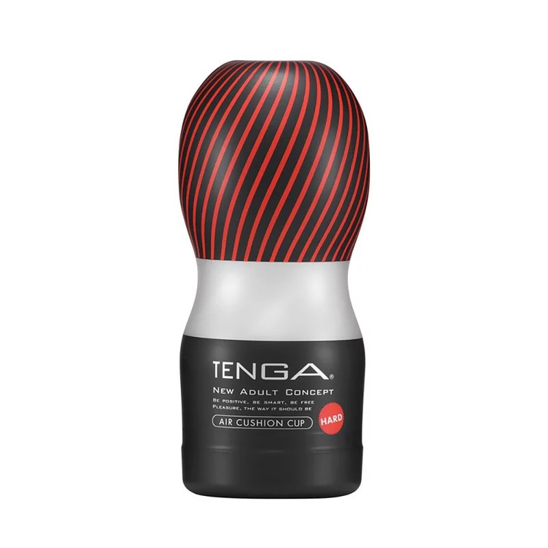 TENGA 氣墊杯 強韌版 一次性飛機杯 情人節禮物 - 情趣用品 - 塑膠 黑色