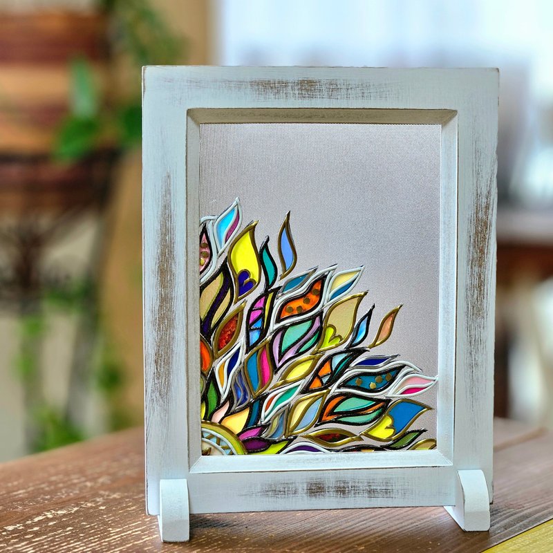 Tidakankan　wooden frame art - Items for Display - Plastic Multicolor