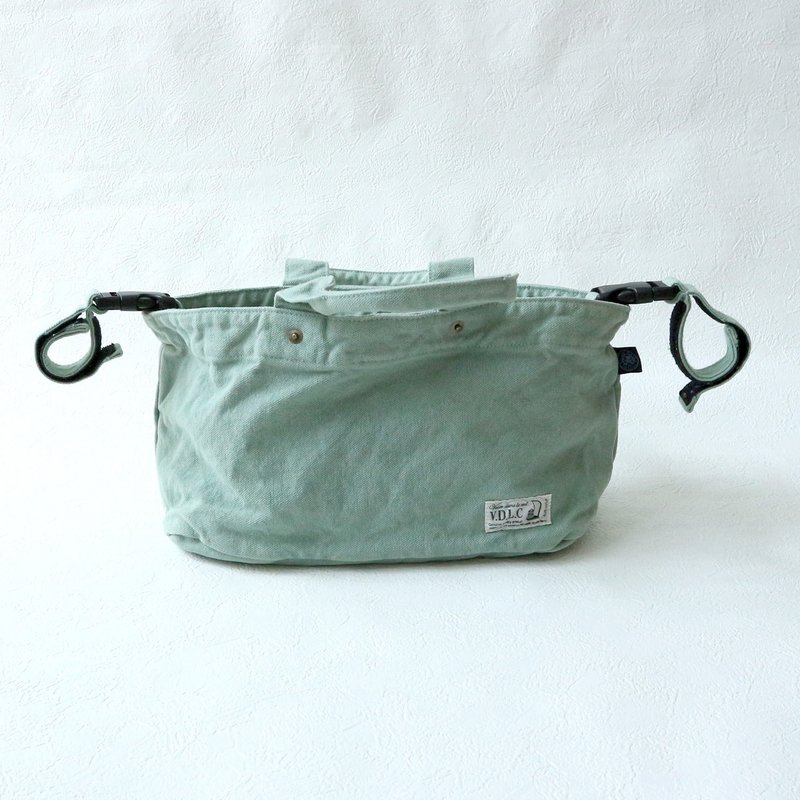 Buggy Bag 2023 Spring/Summer Limited Color [Fukagawa Nezu] VC-43 - กระเป๋าถือ - ผ้าฝ้าย/ผ้าลินิน สีน้ำเงิน