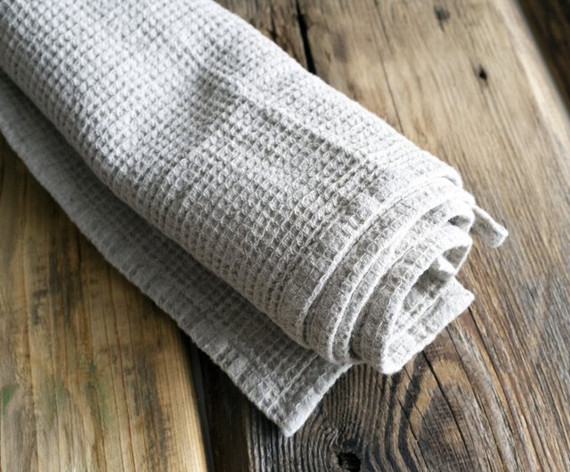 Linen hand towels discount bathroom