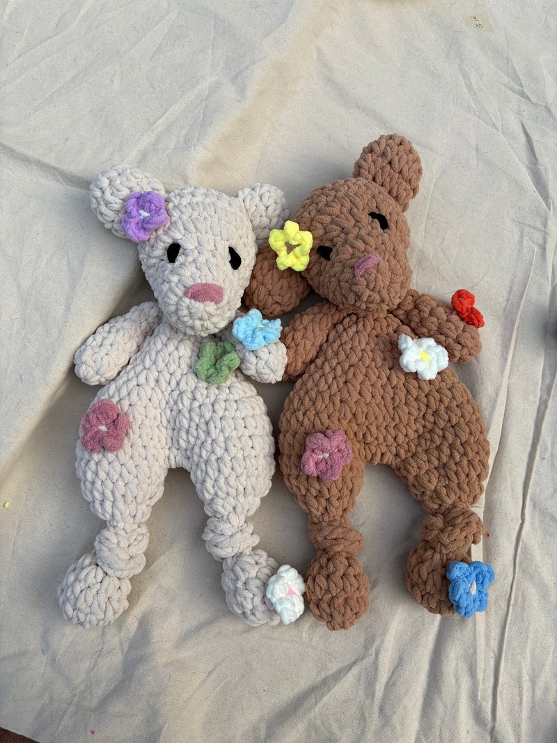 Bear Crochet - 玩偶/公仔 - 聚酯纖維 多色
