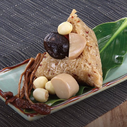 良品開飯 【良品開飯】紅藜珍菇素粽 (160g/粒)