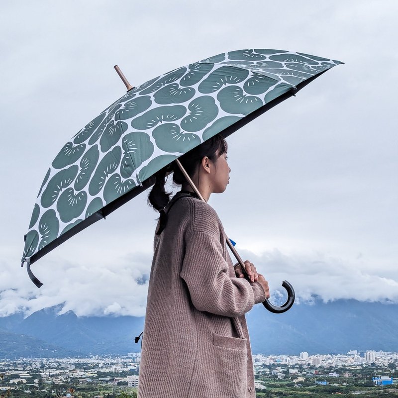 Xiuyuan umbrella-ganoderma green - Umbrellas & Rain Gear - Waterproof Material Green