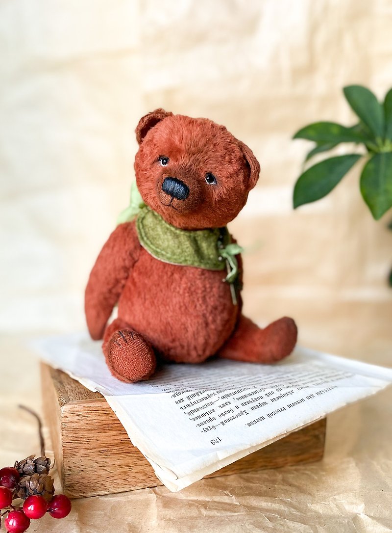 Teddy bear - Stuffed Dolls & Figurines - Other Materials Brown