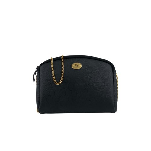 【美品】クリスチャンディオール ハニカム チェーン ショルダーバッグ ロゴ金具 □美品□クリスチャン ディオール ショルダーバッグ ロゴ金具