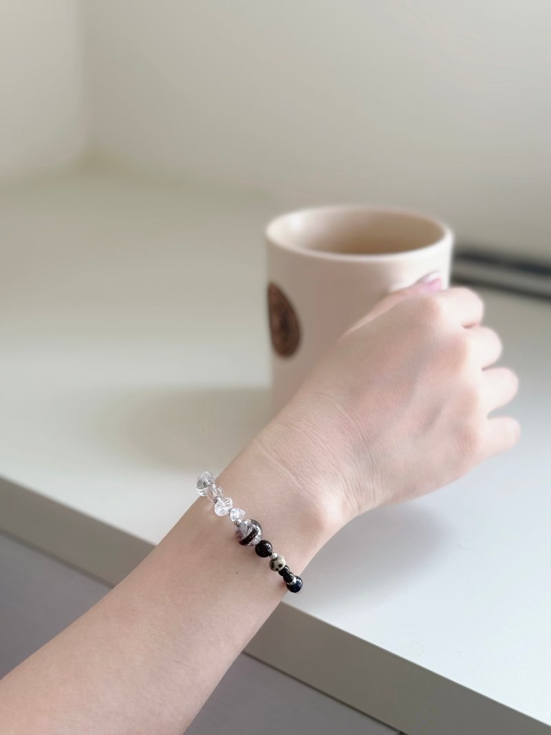 304ステンレスウィルダネススポット胎児毛メモリアルブレスレット - ベビー用小物 - シルバー 