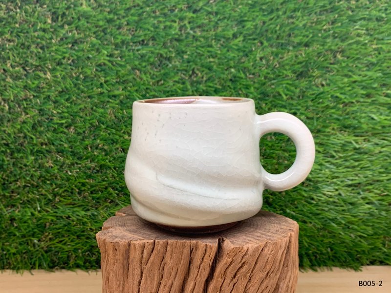 淺青瓷咖啡杯 l 柴燒 - 杯子 - 陶 多色
