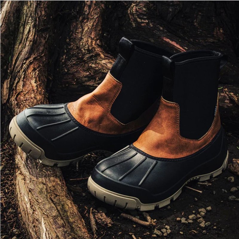 [Zero code clearance] 2023 autumn and winter SHAKA STRETCH BOOTIE high-top duck hunting boots (2 colors) SK258 - รองเท้าบูทยาวผู้หญิง - วัสดุอื่นๆ 