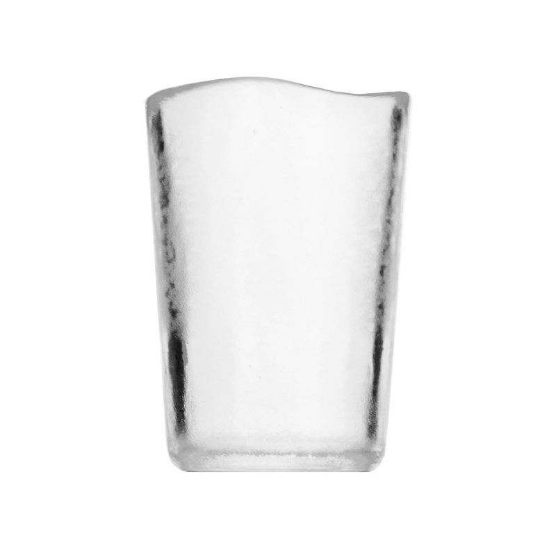 Feel the handle 230ml cup - Mugs - Glass Silver