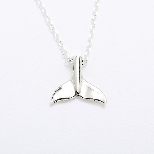 Angel & Me 珠寶銀飾 鯨魚尾 (大) s925 純銀 項鍊 生日 耶誕節 情人節 父親節 禮物