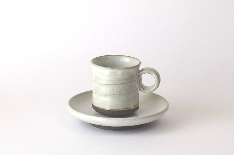 Demitasse Cup & Saucer - แก้วมัค/แก้วกาแฟ - ดินเผา 