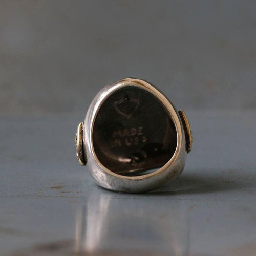 スカルリングチョッパーバイカーモーターサイクリストスカル