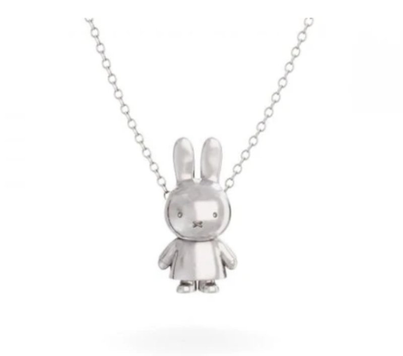 Miffy Sterling Silver Body Necklace -Miffy Classic Necklace Collection - Bracelets - Sterling Silver Multicolor