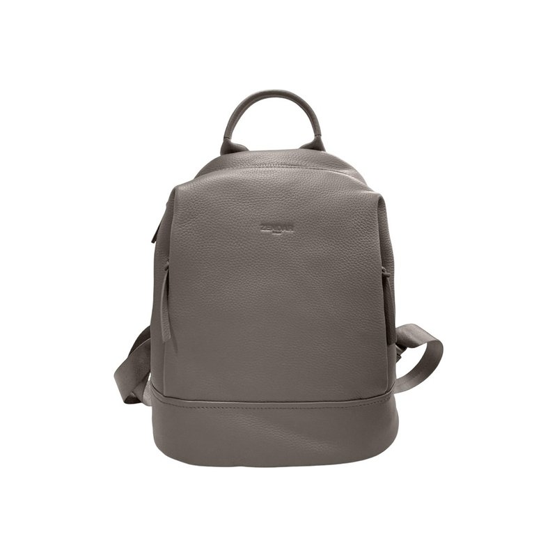 ZENDAR 限定10%OFF プレミアム超ソフトカーフレザーバックパック 新品店頭展示品 エレファントグレー - リュック・バックパック - 革 シルバー