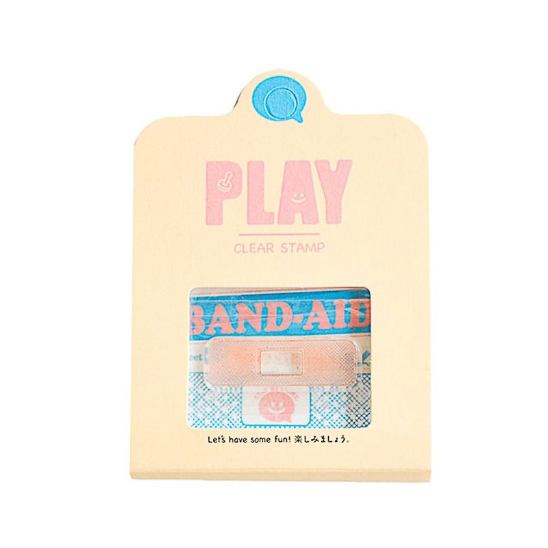 Play Stamp Band-aid Clear stamp 50% - ตราปั๊ม/สแตมป์/หมึก - พลาสติก สีใส