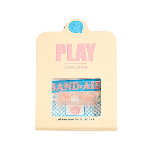 六街文具房 PLAY水晶印章 迷你OK繃