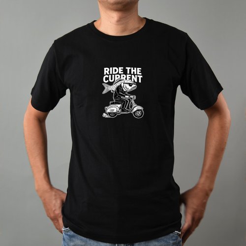 Ride the Current / ライダーフィッシュ潮Tシャツ / Fish Street