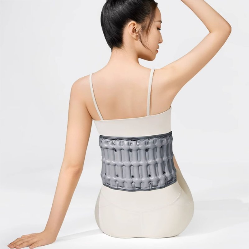 [Free shipping] Copfi medical lumbar traction device waist belt men and women correction waist support LMY-201 - อื่นๆ - วัสดุอื่นๆ สีเทา